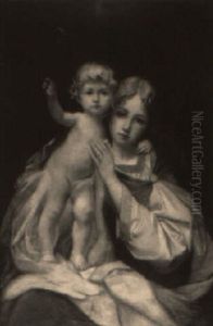 Madonna And Child by Hermann Effenberger