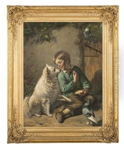 Das Bettelnde Hundchen by Johannes Hinderikus Egenberger
