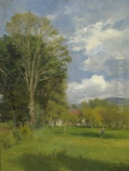 Sommerlandschaft Mit Bauernhaus - view 1