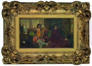 The Wooing Of Katherine (from The Taming Of The Shrew) by Augustus Leopold Egg