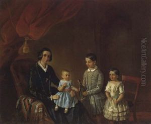 Familienportrait by Augustus Leopold Egg