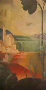 Paysage by Viking Eggeling
