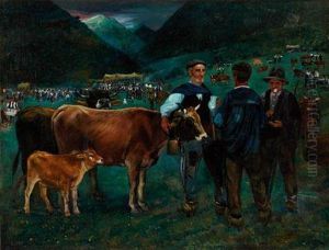 Fiesta Popular Enlas Montanas by Alberto Arrue Valle