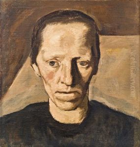 Bauerin Iii (contadina) (from Bild Zu Den Muttern) by Albin Egger-Lienz
