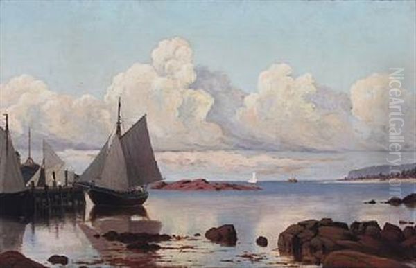 Seascape With Sailing Ships At Sea - view 1