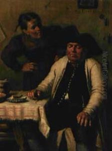 Ein Alter Schwerenoter Bekommt Arger Mit Seinem Frau by Sigmund Eggert