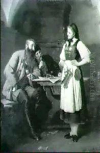 The Pretty Tavern Maid by Sigmund Eggert
