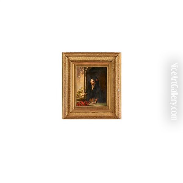 Untitled (woman In A Balcony) - view 1