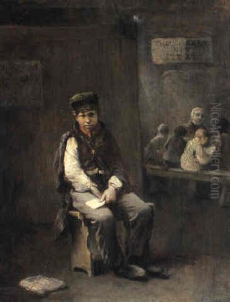 The First Day In The Ragged School - view 1