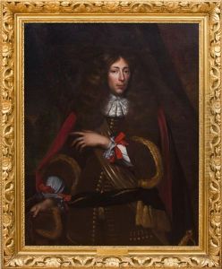 Portrait Du Grand Conde (louis De Bourbon) by Justus van Egmont