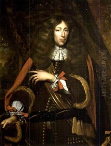 Portrait Du Grand Conde by Justus van Egmont