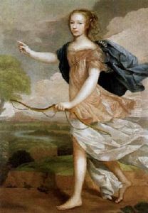 Bildnis Einer Jungen Dame Als Diana