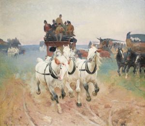 Retour Des Courses by Carl Georg Arsenius