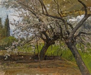 Bluhende Obstbaume by Marie Egner