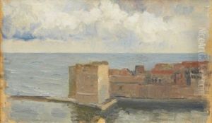 Hamnen I Dubrovnik by Marie Egner