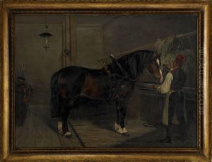 Stallinterior by John Arsenius