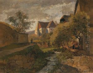 Dorfidylle by Marie Egner