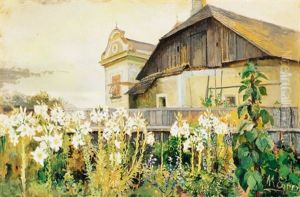 Viragzo Kert (blooming Garden) by Marie Egner