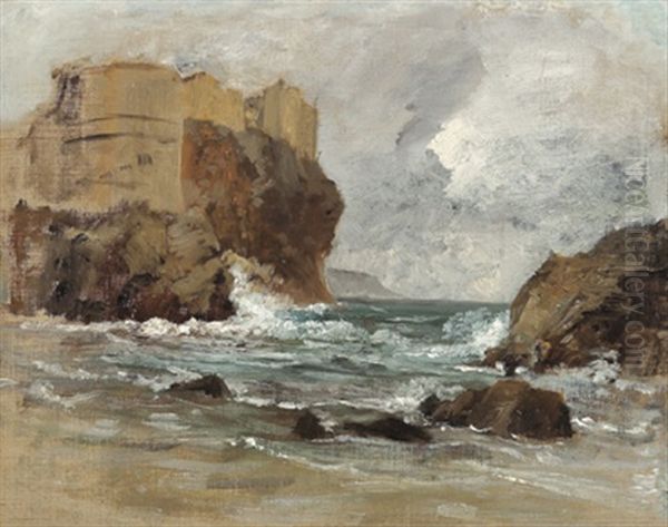 Meeresbrandung Bei Ragusa - view 1
