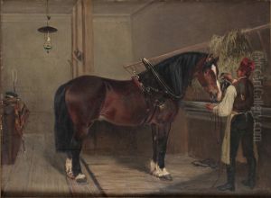 Stallsinterior by John Arsenius