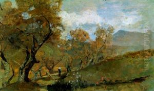 Kleines Landschaftsstuck by Marie Egner