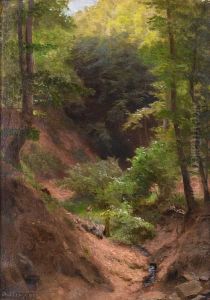 The Calm Of A Glade by Arseny Ivanovich Meshchersky
