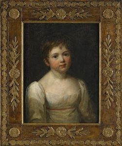 Portrait Of A Girl by Aleksei Egorovich Egorov