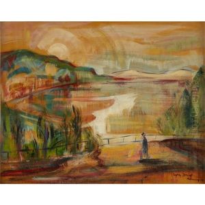 Figure In A Landscape