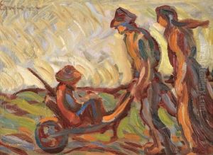 Diggers by Jozsef Egry