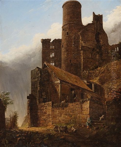 View Of A Ruined Castle - view 1