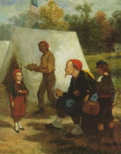 Zouaves At Camp