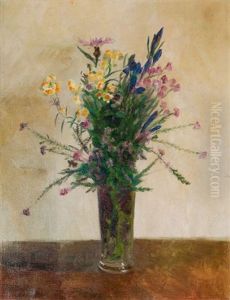 Bunch Of Flowers by Julius Von Ehren