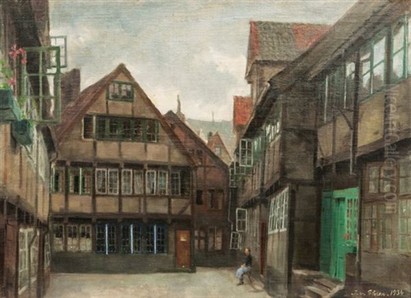 Courtyard In Hamburg - view 1