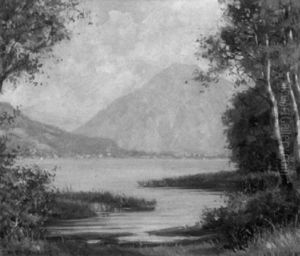 Blick Uber Den Tegernsee by Paul Ehrenberg