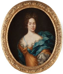 Young Lady With A Blue Cloak