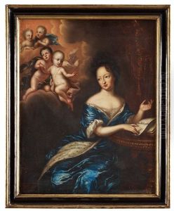Drottning Ulrika Eleonora The Elder (1656 - 1693) by David Klocker Von Ehrenstrahl