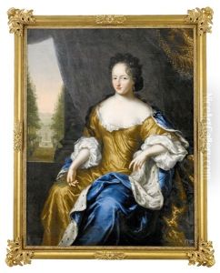 Drottning Ulrika Eleonora D. A by David Klocker Von Ehrenstrahl