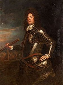 Faltmarskalken Greve Nils Gyllenstierna Af Fogelvik by David Klocker Von Ehrenstrahl