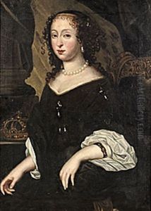 Drottning Hedvig Eleonora by David Klocker Von Ehrenstrahl