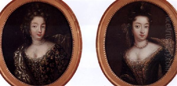 Portratt Av Prinsessorna Ulrika Eleonora - view 1