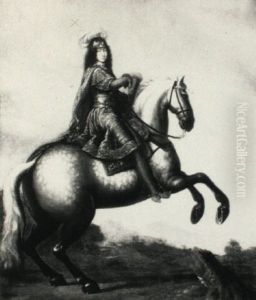 Equestrian Portrait Of Charles Xi Of Sweden