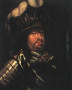 Portratt Av Karl X Gustav by David Klocker Von Ehrenstrahl