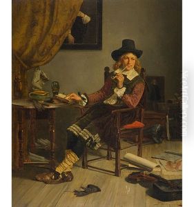 <in Gedanken> by Julius Ehrentraut