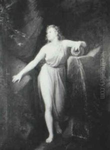 Rebecca At The Well by Carl Ludwig Adolf Ehrhardt