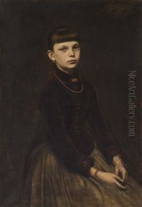 Bildnis Eines Jungen Madchens by Felix Ehrlich
