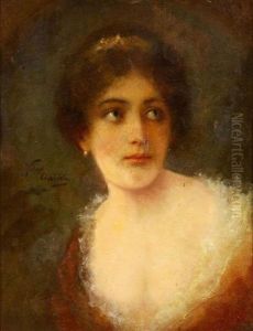 Bildnis Einer Jungen Frau by Felix Ehrlich