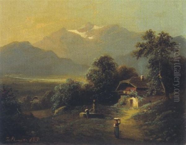 Blick Auf Den Hohen Goll (?) - view 1