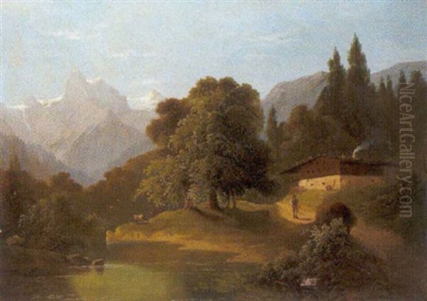 Idyllische Gebirgslandschaft - view 1