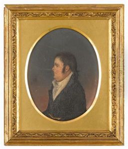 Profile Portrait Of A Gentleman by Jacob Eichholtz