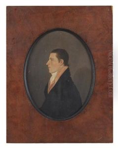 Profile Portrait Of A Young Man by Jacob Eichholtz